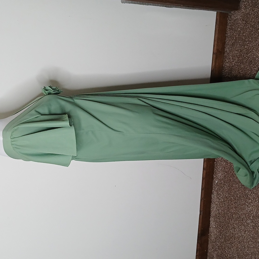 Vintage homemade 1970's maxi dress size small - Picture 5 of 15